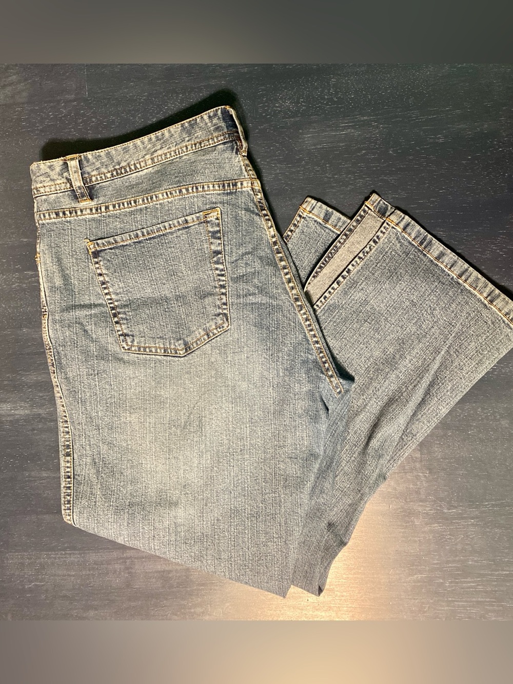 Vintage Old Navy Light Blue Low Rise Cropped Ankle Jeans